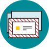 icon of envelopes